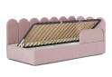 Image 2 - Ліжко Eurosof Емелі 90х200 см з нішею та металопідйомником + бортик