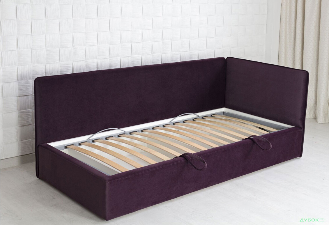 Image 8 - Ліжко Eurosof Лілу 120х200 см з нішею та металопідйомником + матрац ППУ
