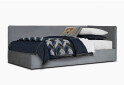 Image 1 - Ліжко Eurosof Лілу 90х200 см з нішею та металопідйомником + матрац ППУ