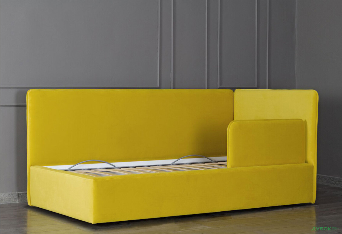 Image 3 - Ліжко Eurosof Лілу 120х200 см з нішею та металопідйомником + бортик і матрац ППУ