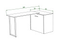 Изображение 5 - Кровать-трансформер Knap Knap Sirim / Сирим-D (3 в 1) 80х200 см со столом, белый
