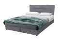 Зображення 1 - Ліжко-подіум Vika Горизонт 140х200 см підйомне, матрац жакард, незалежний блок, сірий