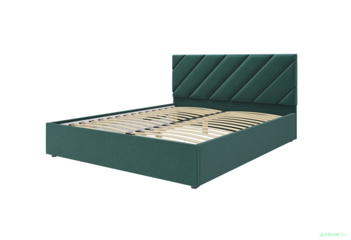 Image 4 - Ліжко-подіум Matroluxe Наомі / Naomi 160x200 см смарагдове + матрац Азалія