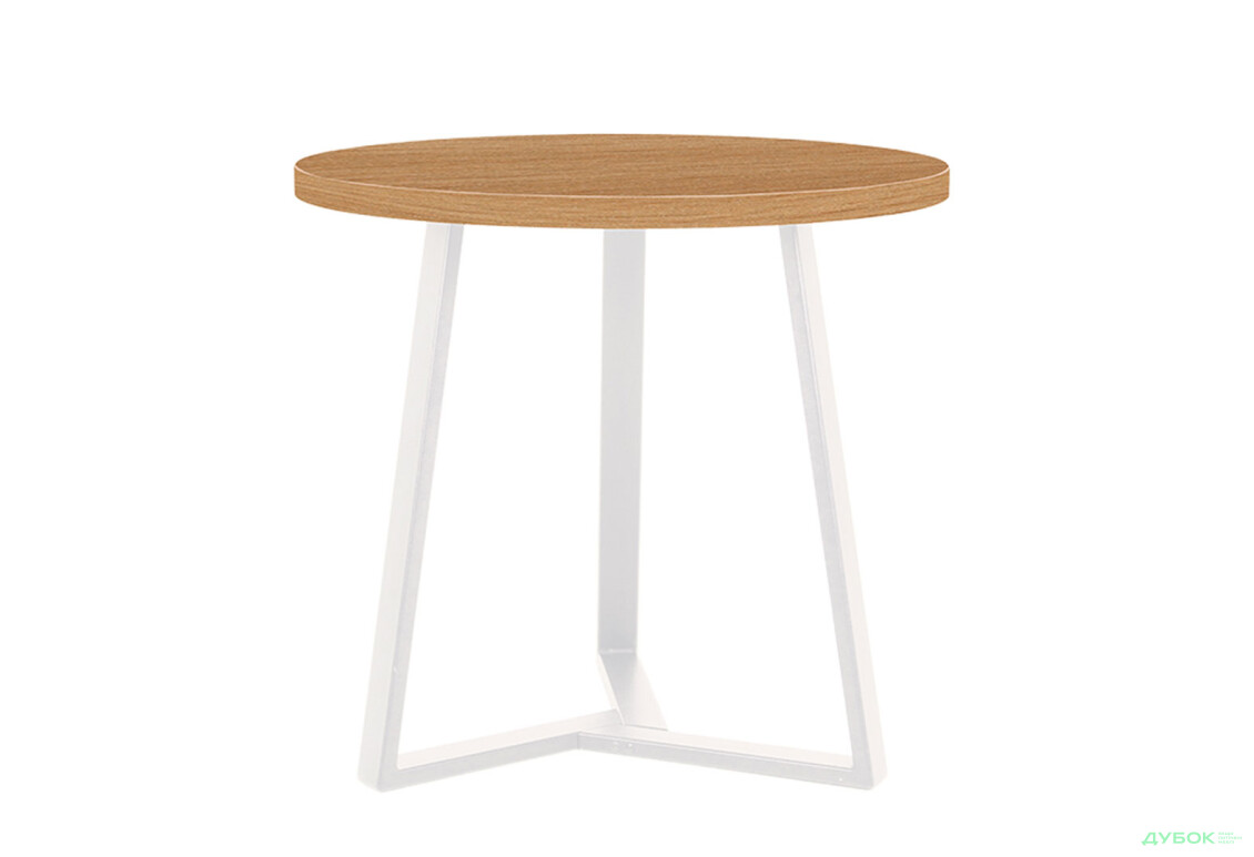 Стол обеденный Новый Стиль Calipso white (36) D800 80x80 см, бук