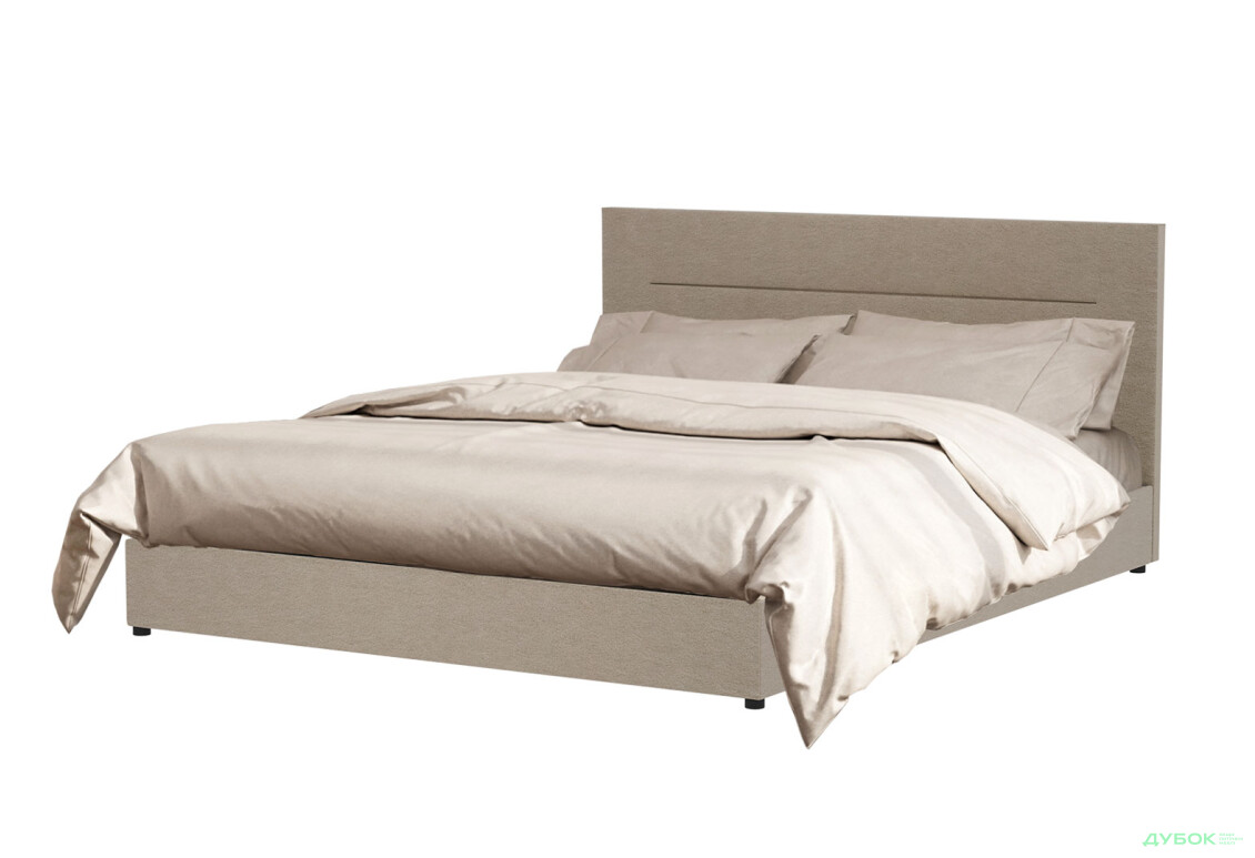 Ліжко-подіум Vika Горизонт 160х200 см газ.підйомний механізм і ламелі, без матрацу, беж