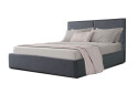 Зображення 4 - Ліжко Eurosof Клео 160х200 см з нішею та металопідйомником, темно-сірий