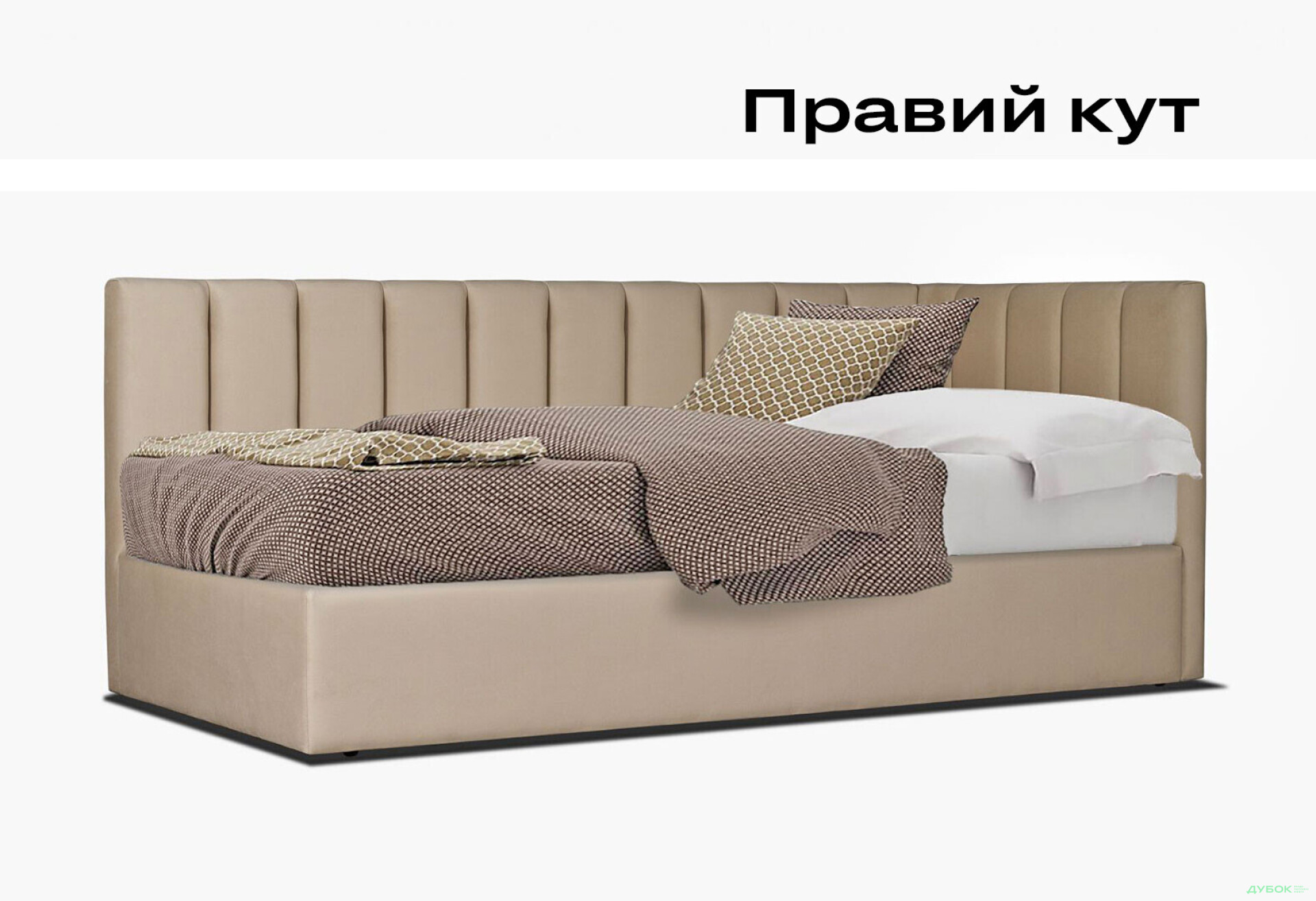Зображення 5 - Ліжко Eurosof Софі 90х200 см з нішею та металопідйомником, синій