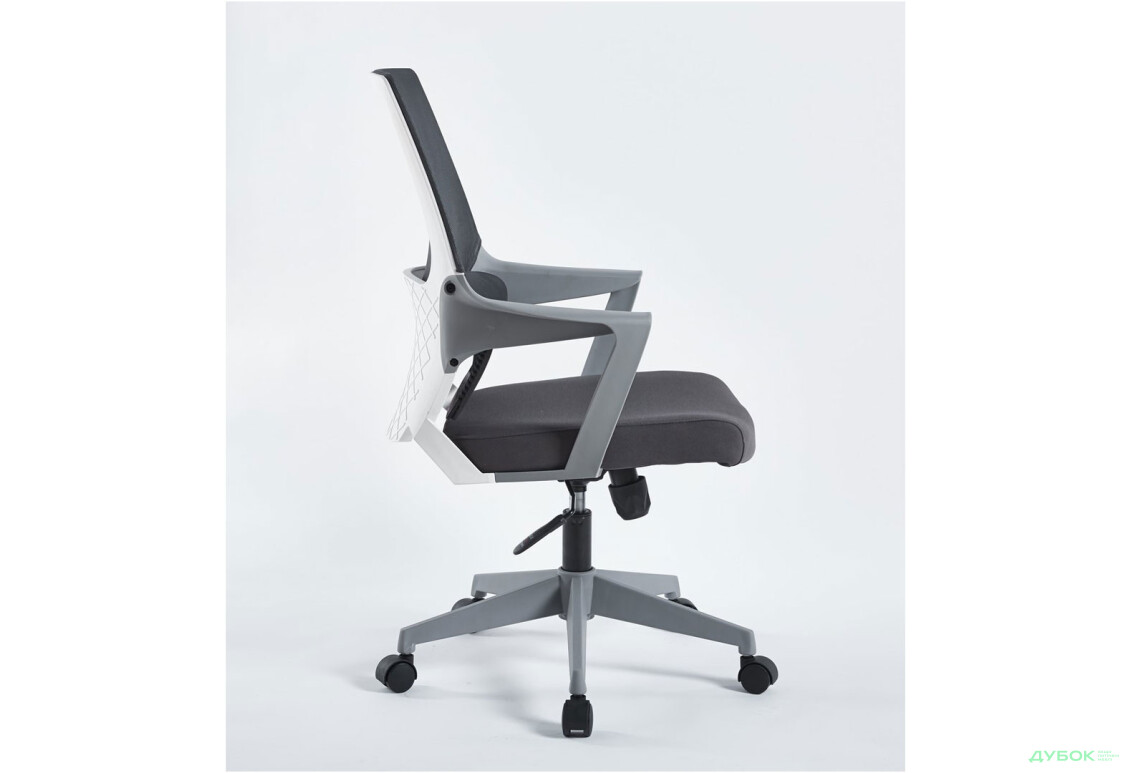 Изображение 5 - Кресло Интарсио Арон / Aron поворотное серое / серый каркас