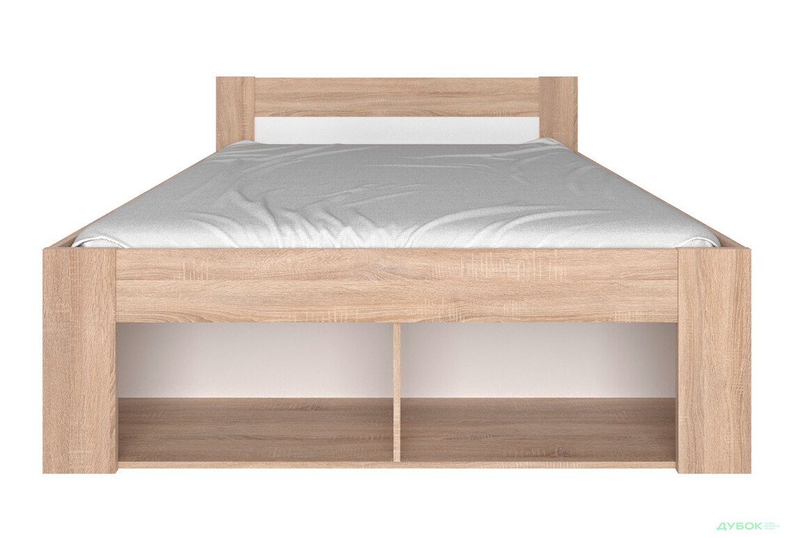 Зображення 3 - Ліжко VMV holding Ріко 160х200 см з шухлядами і тумбами, дуб сонома/білий